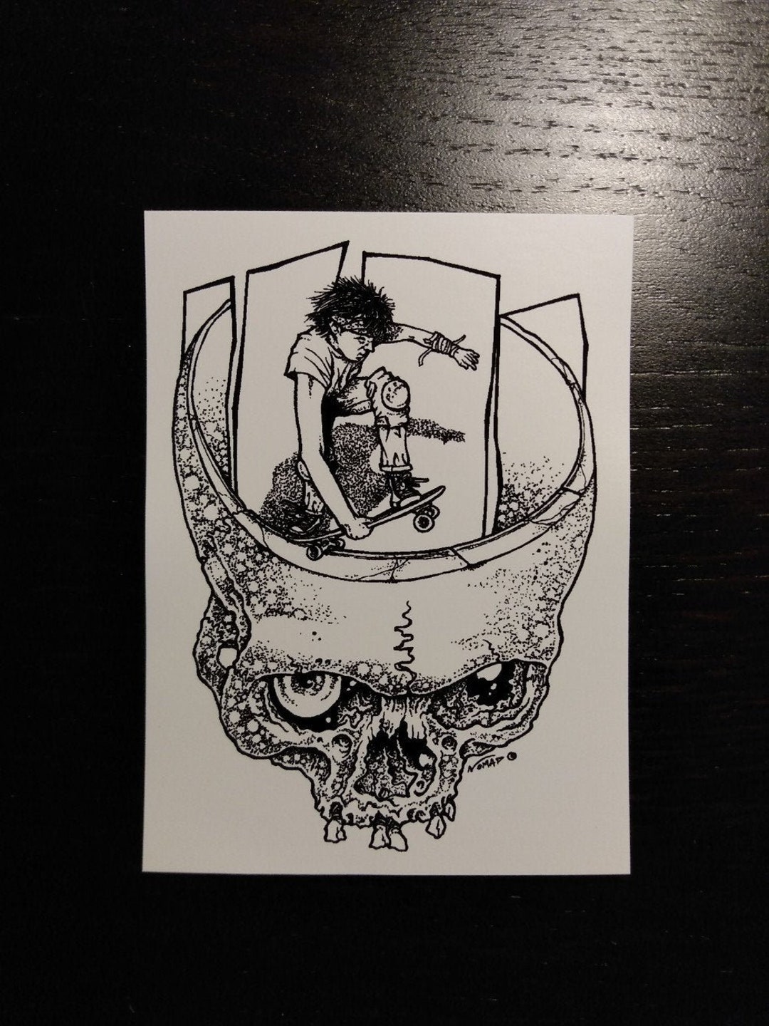 Killer Sans Design Sticker for Sale by Bones Hernandez