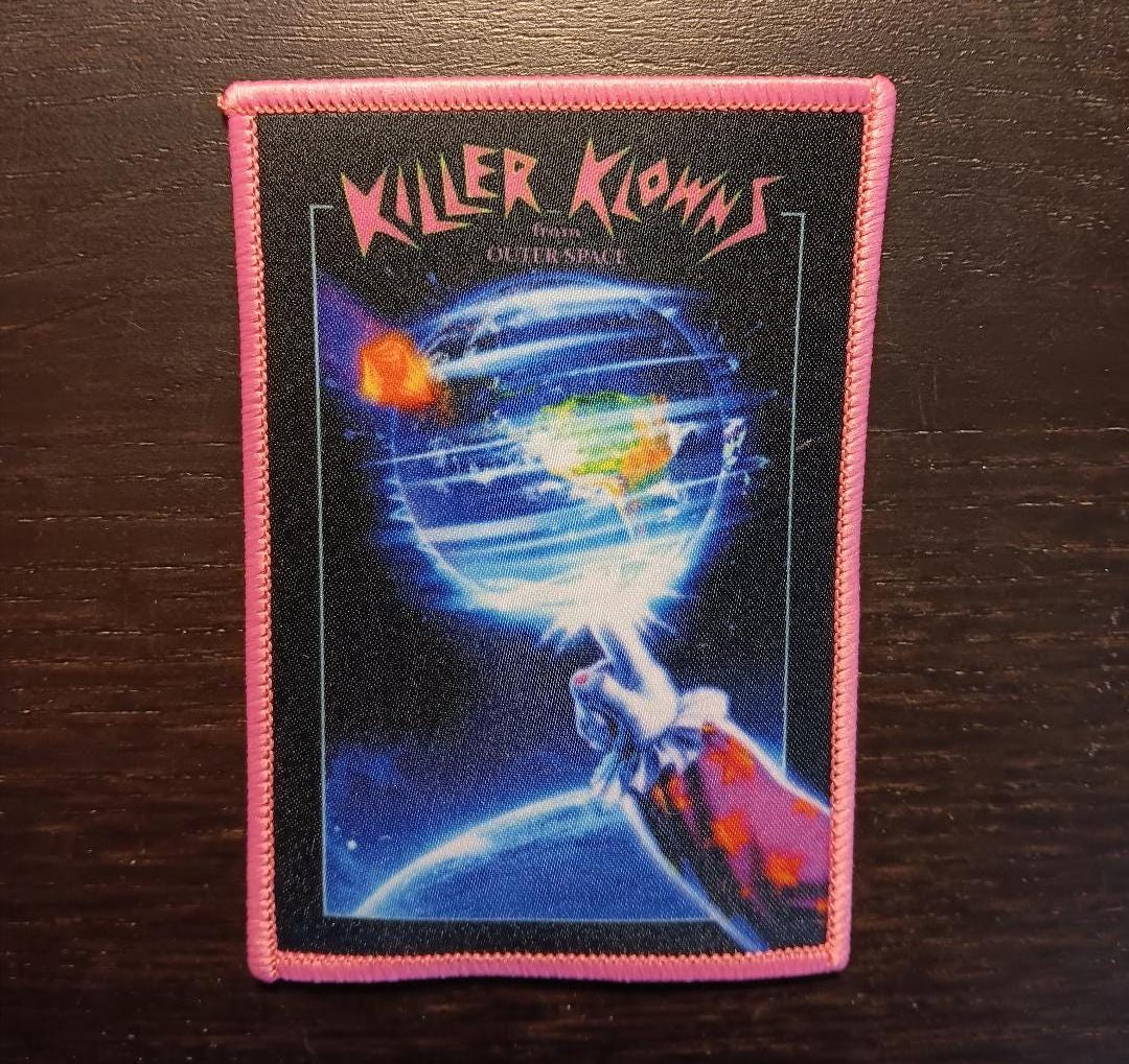 PATCH - Killer Klowns From Outer Space - HORROR Movie - 80s - Etsy