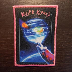 PATCH - Killer Klowns from Outer Space - HORROR movie - 80s