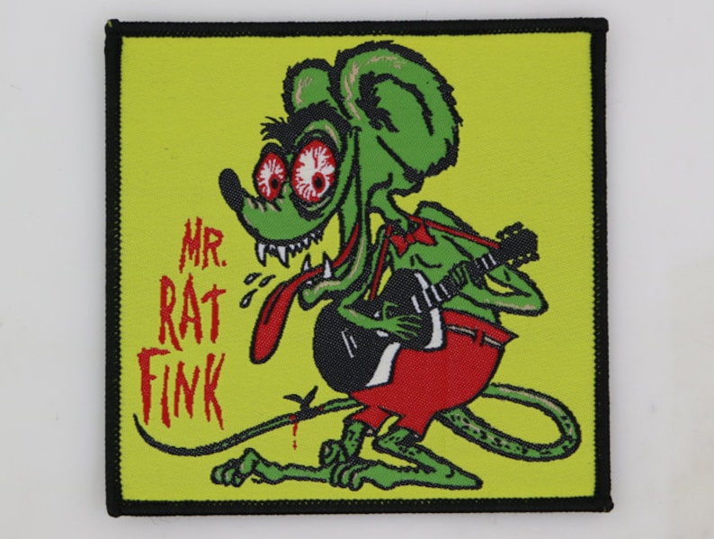 PATCH Mr. Rat Fink Big Daddy Ed Roth Hot Rod Kustom - Etsy
