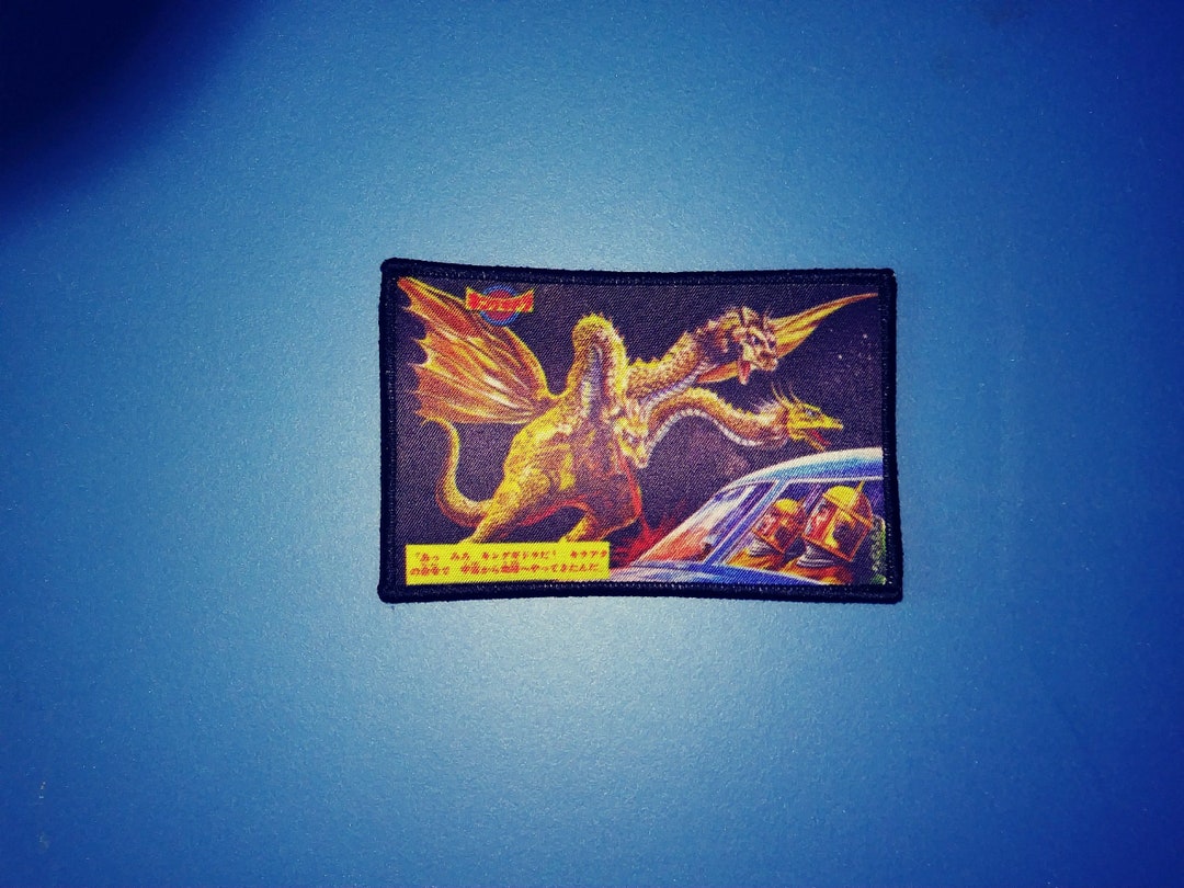 PATCH King Ghidorah Godzilla, Gojira, Kaiju Movie Monster Monster Zero ...