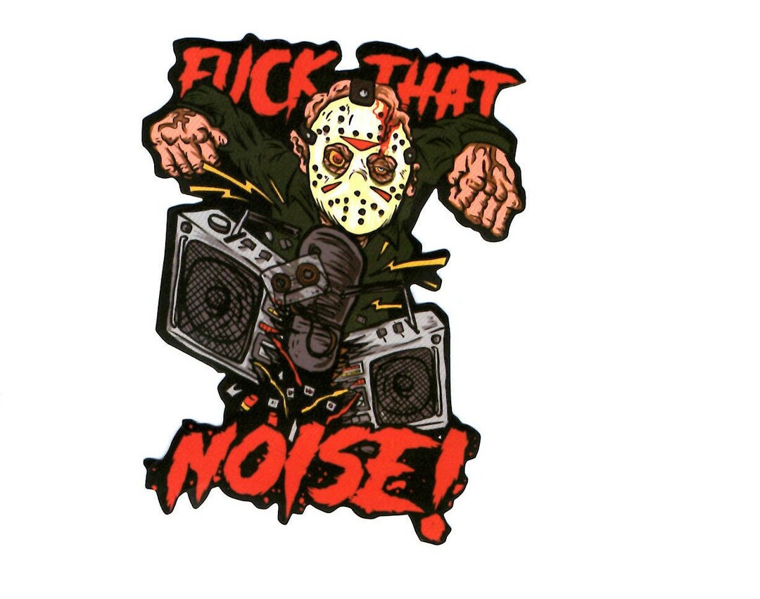 STICKER - Jason Voorhees - Horror, F That Noise! Friday the