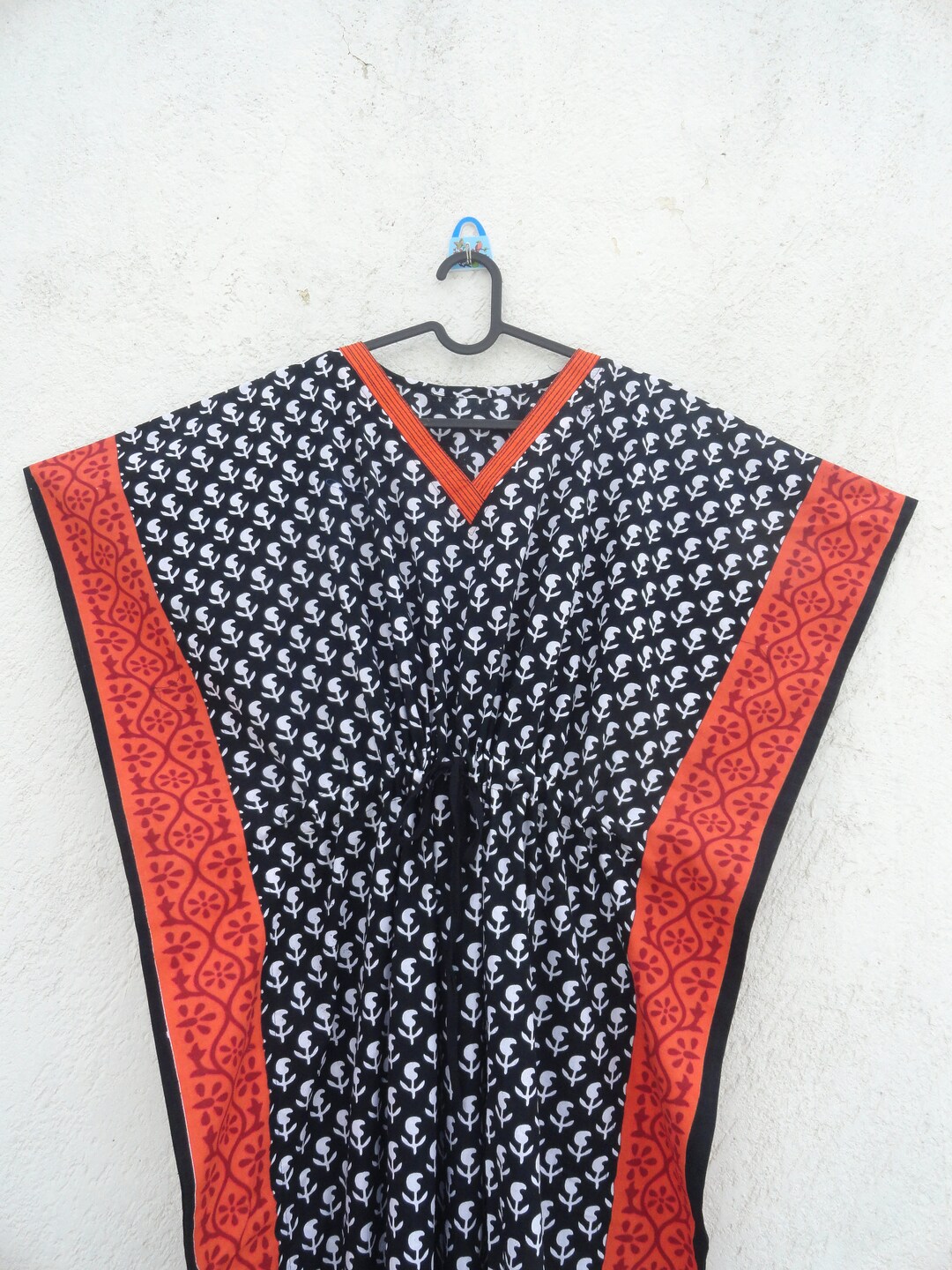 Kaftan Cotton Kaftan Long Kaftan Beachwear Black Kaftan Batik Kaftan