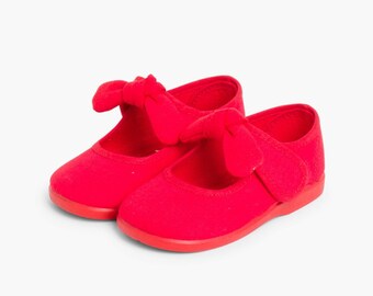 girls canvas mary jane shoes