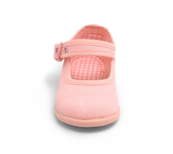 girls canvas mary jane shoes