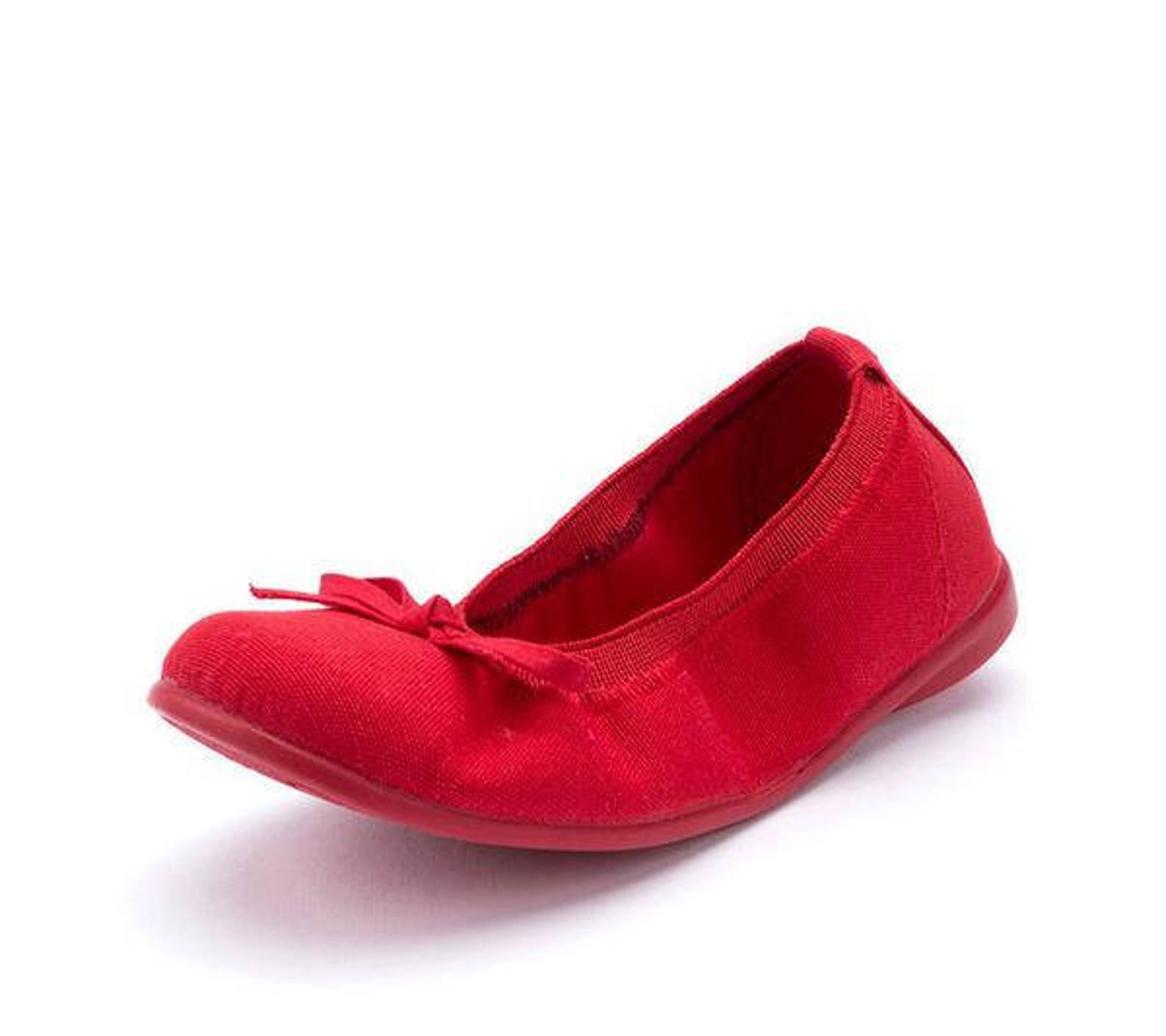 red ballet flats with bow, girl shoes, toddler shoes, walker shoes, walker shoes for babies, girls ballet flats, baby shoes