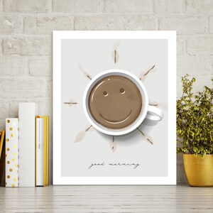 Coffee Smile Inspirational Rustic Home Decor Word Art Dorm Decor Kitchen Decor Gift For Her  Mug Reclaimed Wood Frame Home Decor