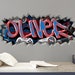 Gamer Graffiti Wall Decal Custom Personalized Boys Room Decor Sticker Video Game Room Art Roblox Fortnight Grand Theft Pixel Party Minecraft 