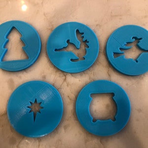 Soap Extruder Discs - multiple designs - sizes 57 mm and 24 mm - BRAND NEW