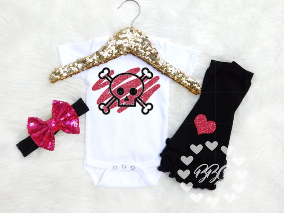 skull and crossbones baby clothes