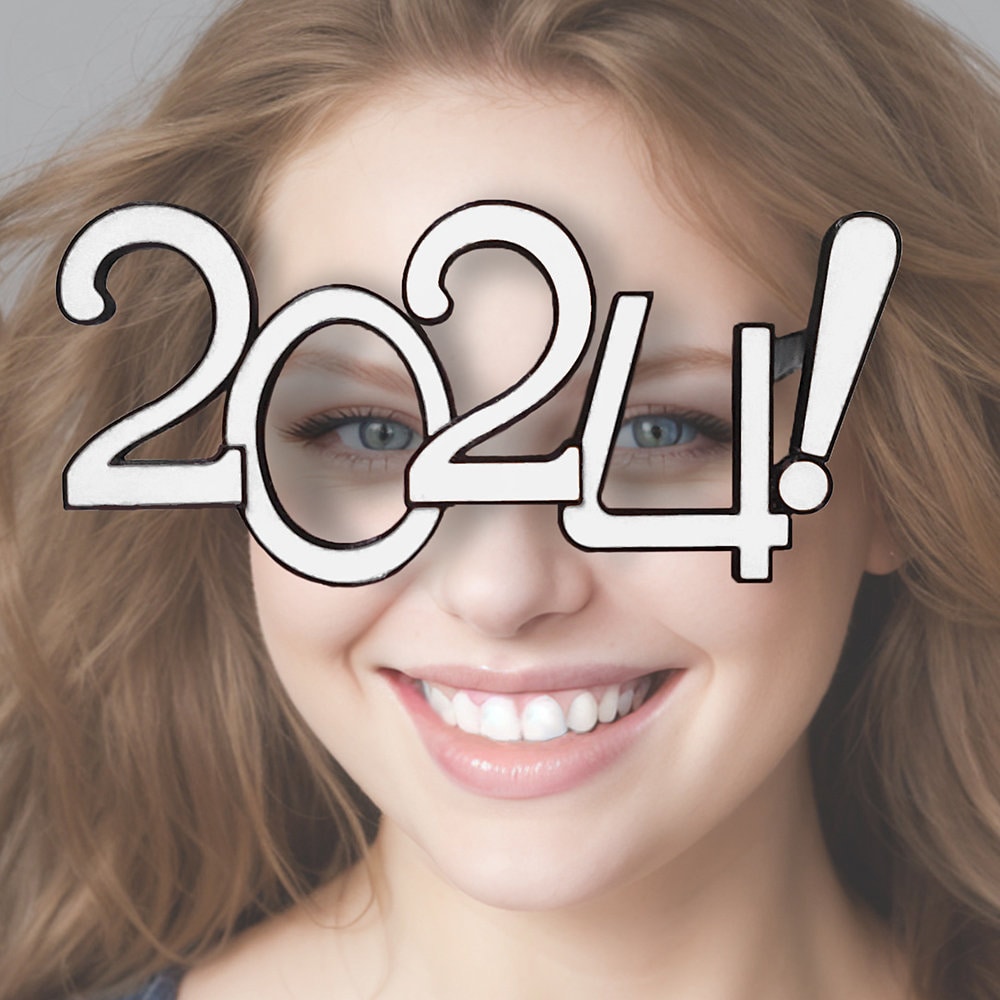 2024 Glasses for Concerts, Graduation, Wedding, Mardi Gras, New Year's