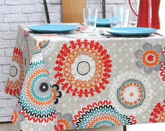 Douceur D'Intérieur ARTCHIC Tafelkleed, Rond, Groen , 180 Cm | Bol