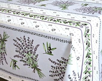 Vintage Poupees Yolande France Rectangular Tablecloth, Reversible