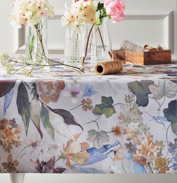 Floral tablecloth online