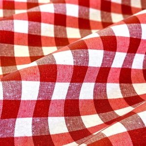 88in GINGHAM PARIS CAFE Round Tablecloth French Oilcloth Coated Wipeable Fabric Circular Tablecloth Christmas 4th July Party Home Decor Gift immagine 5