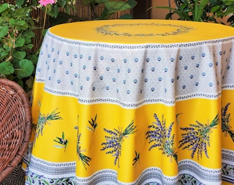 フランス製ヴィンテージ刺繍テーブルクロスとナプキン8枚セット – 上質