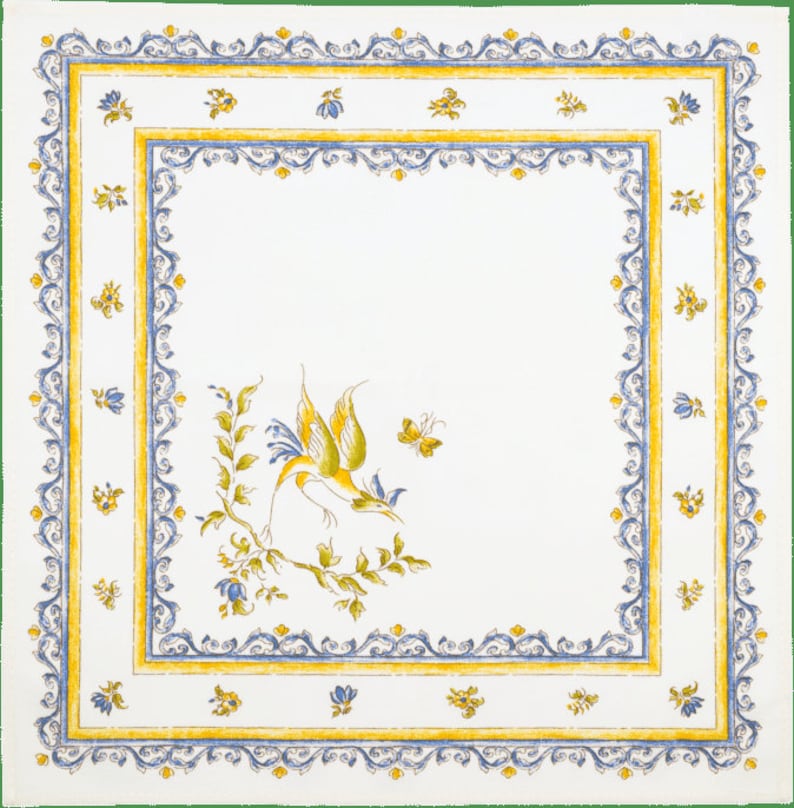 MOUSTIER BLUE French Country Napkin Set - Thumbnail 2