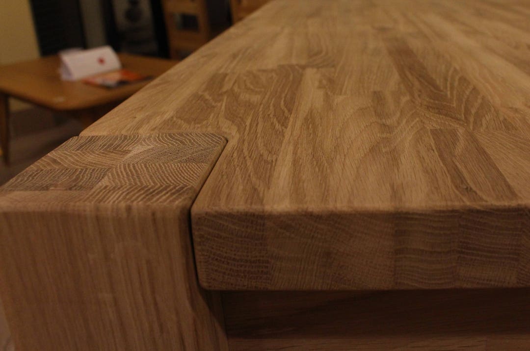 KVC30 Solid Wood OAK Dining Table - Etsy UK