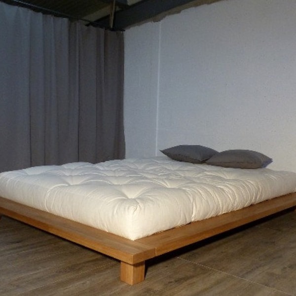 ZEN Massief houten eiken bed