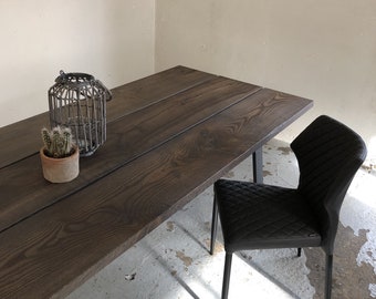 NORDIC-02 PLANK Solid wood ASH Table
