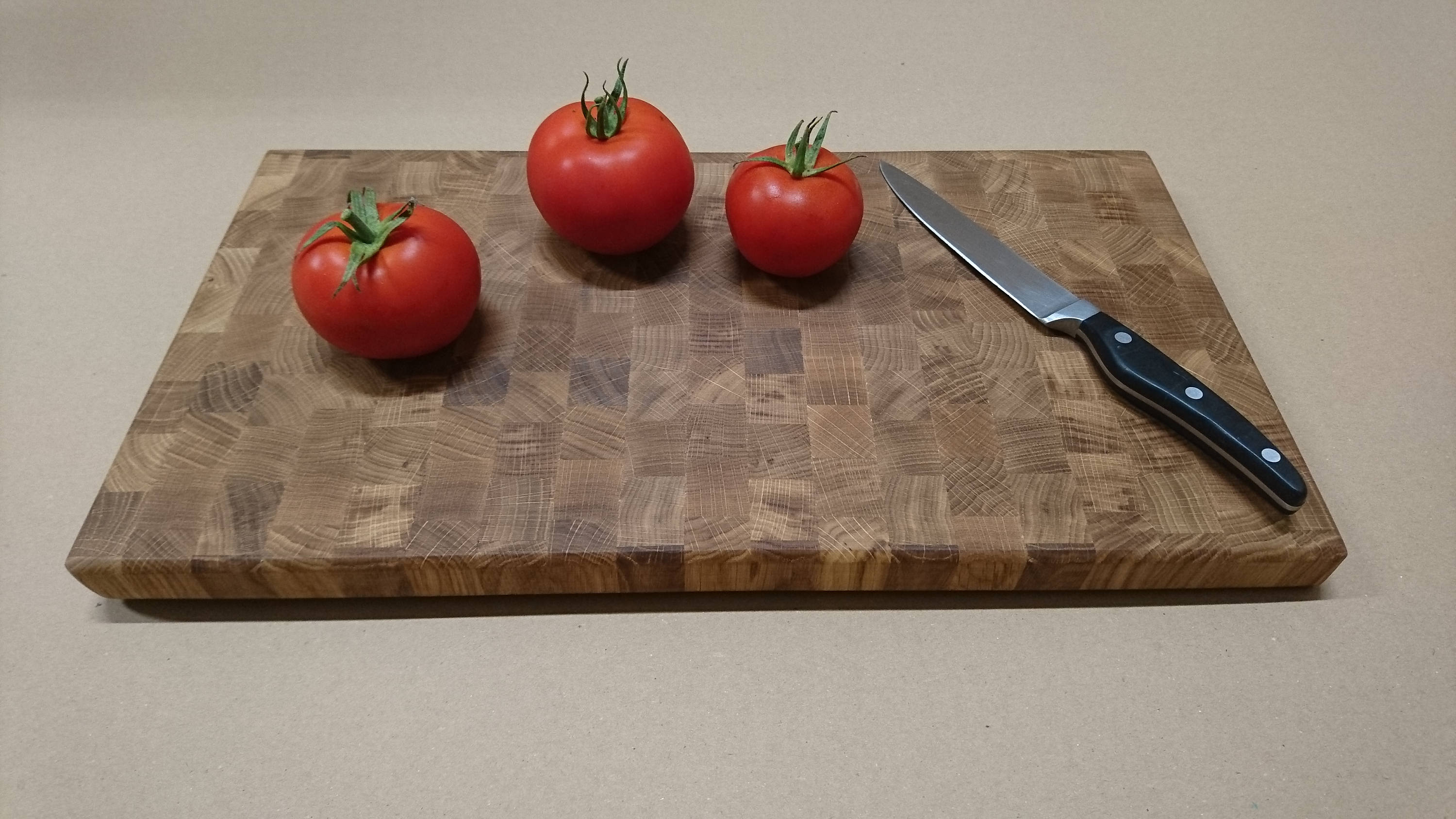 Cutting board End grain Chopping block Butcher block 41x23x3,2cm