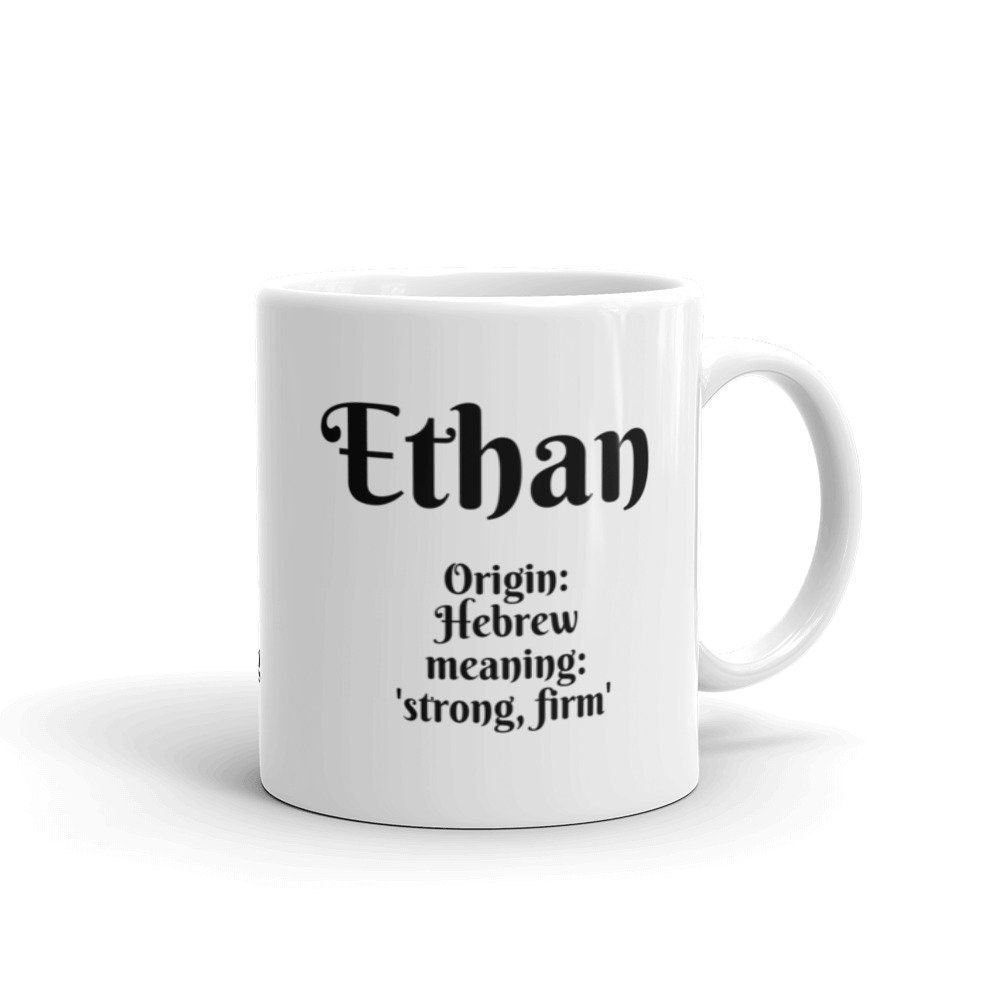 Nombre personalizado que significa 11 oz taza de café de Etsy