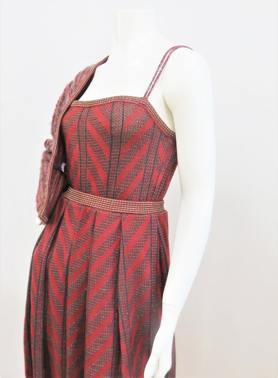 Bill Gibb 1970's Three Piece Knit Ensemble - Jack… - image 3