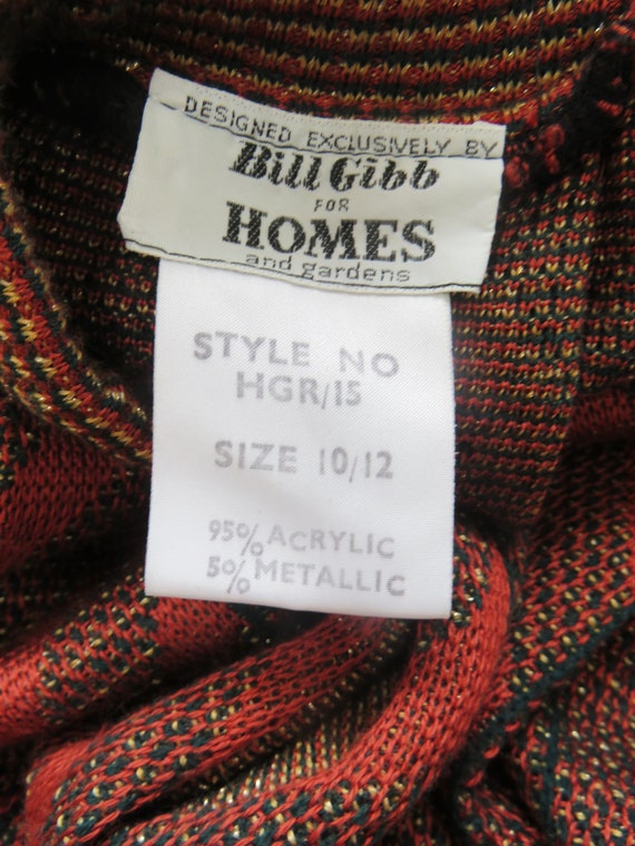 Bill Gibb 1970's Three Piece Knit Ensemble - Jack… - image 7