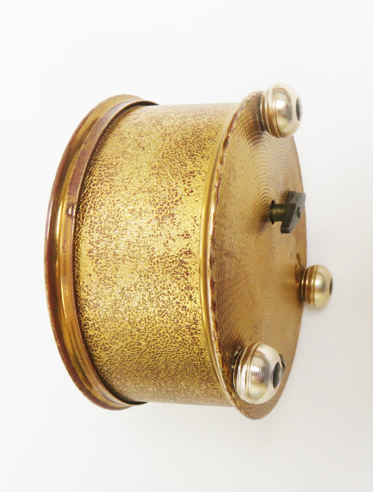 Vintage Brass Musical Powder Box Made in Great Britain Etsy