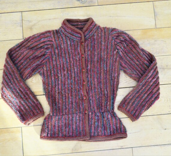 Bill Gibb 1970's Three Piece Knit Ensemble - Jack… - image 8
