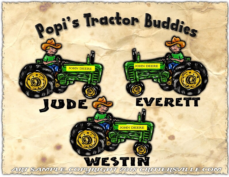 John Deere Tractor Sign Papaw/'s Shop