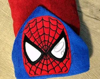 marvel hooded towel