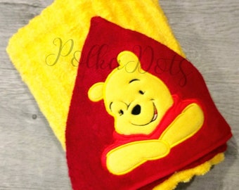 winnie the pooh baby bath towel