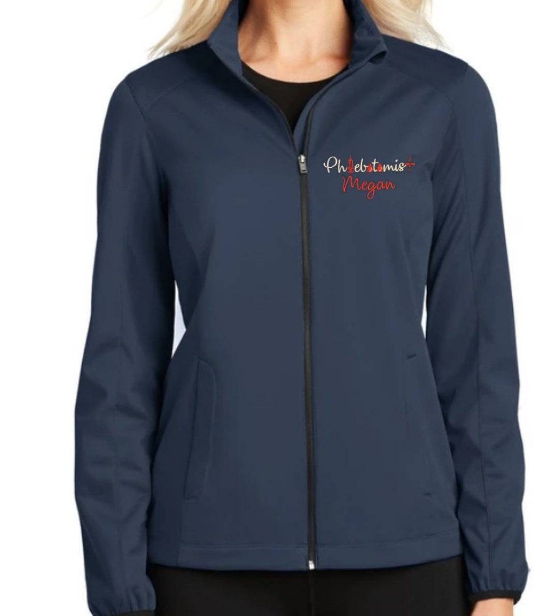 Healthcare Nurse Jacket Lab Tech Jacket Phlebotomist Jacket Etsy