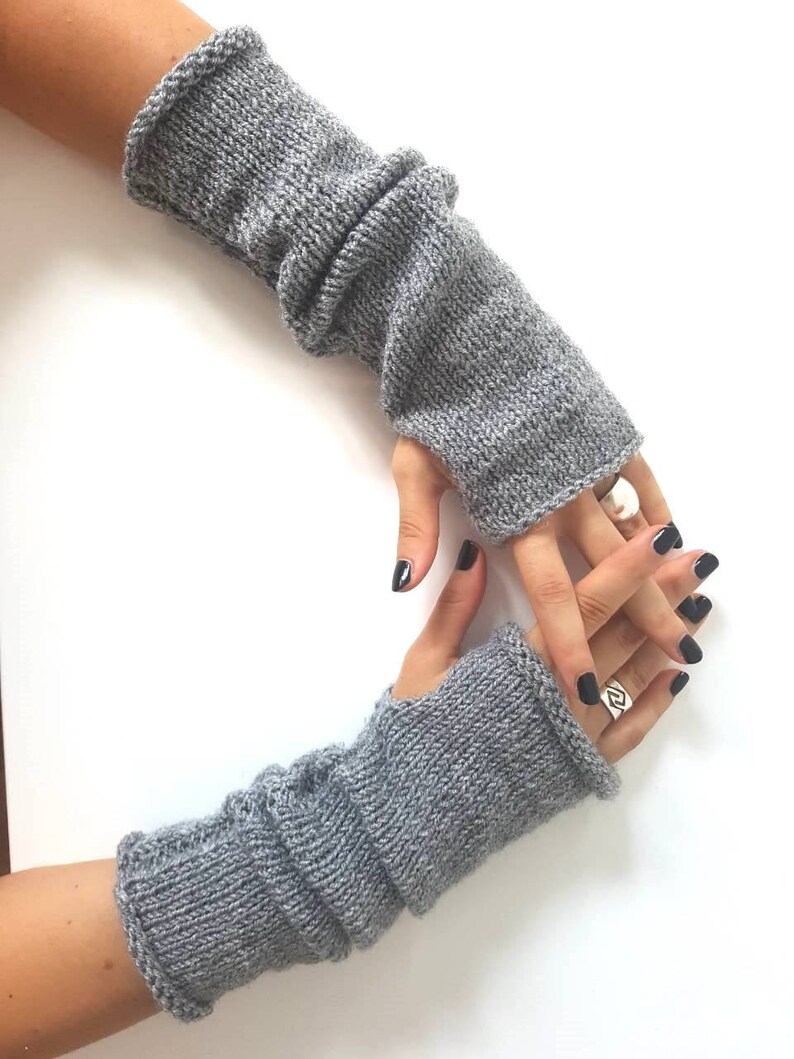 Gants Sans Doigts Tricotés Vert - Accessoire Carnaval, Fête Déguisée, Halloween - Unisexe