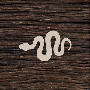 Snake - Laser Cut Out Unfinished Wood Craft Shape REP21 Snake - Laser Cut Out Unfinished Wood Craft Shape REP21