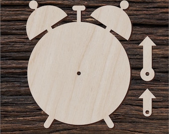 Wooden Clock Kit for Crafts and Decorations - Clock Kit For Kids - Clock Kit Toy - Clock Kit Game