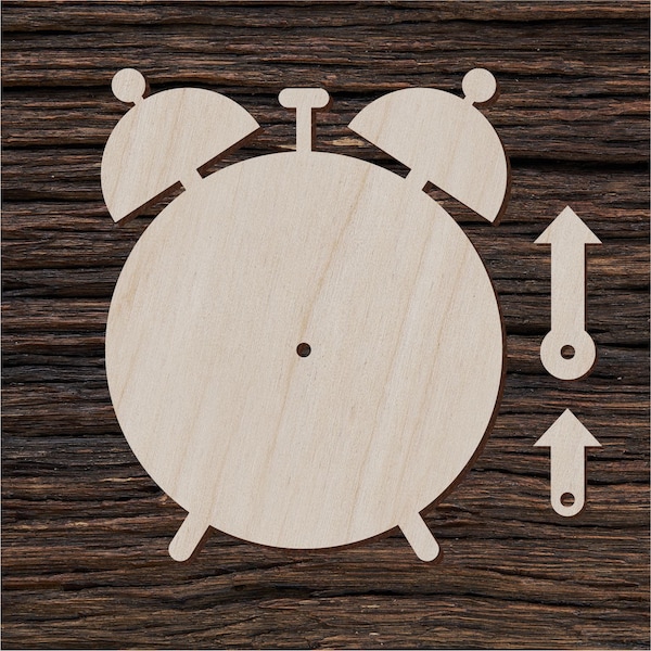 Wooden Clock Kit Etsy