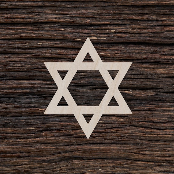 Wooden Star of David for Crafts and Decorations Star of - Etsy Australia