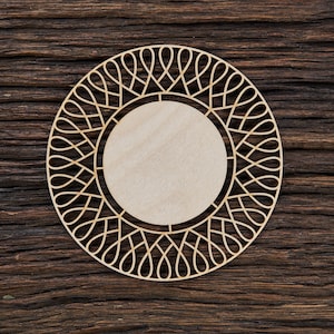 Wooden Photo Frame for Crafts - Laser Cut - Blank Shape - Home Decoration - Wooden Shape