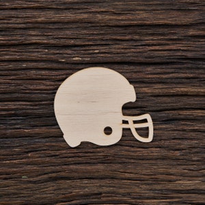 Wooden Football Helmet Shape For Crafts And Decoration - Laser Cut - Football - Helmet - American Football - Football Helmets