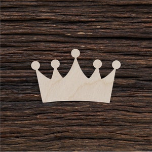 Corona de princesa de madera cortada con láser personalizada con tu nombre,  decoración de pared, placa de pared para dormitorio, decoración de fiesta