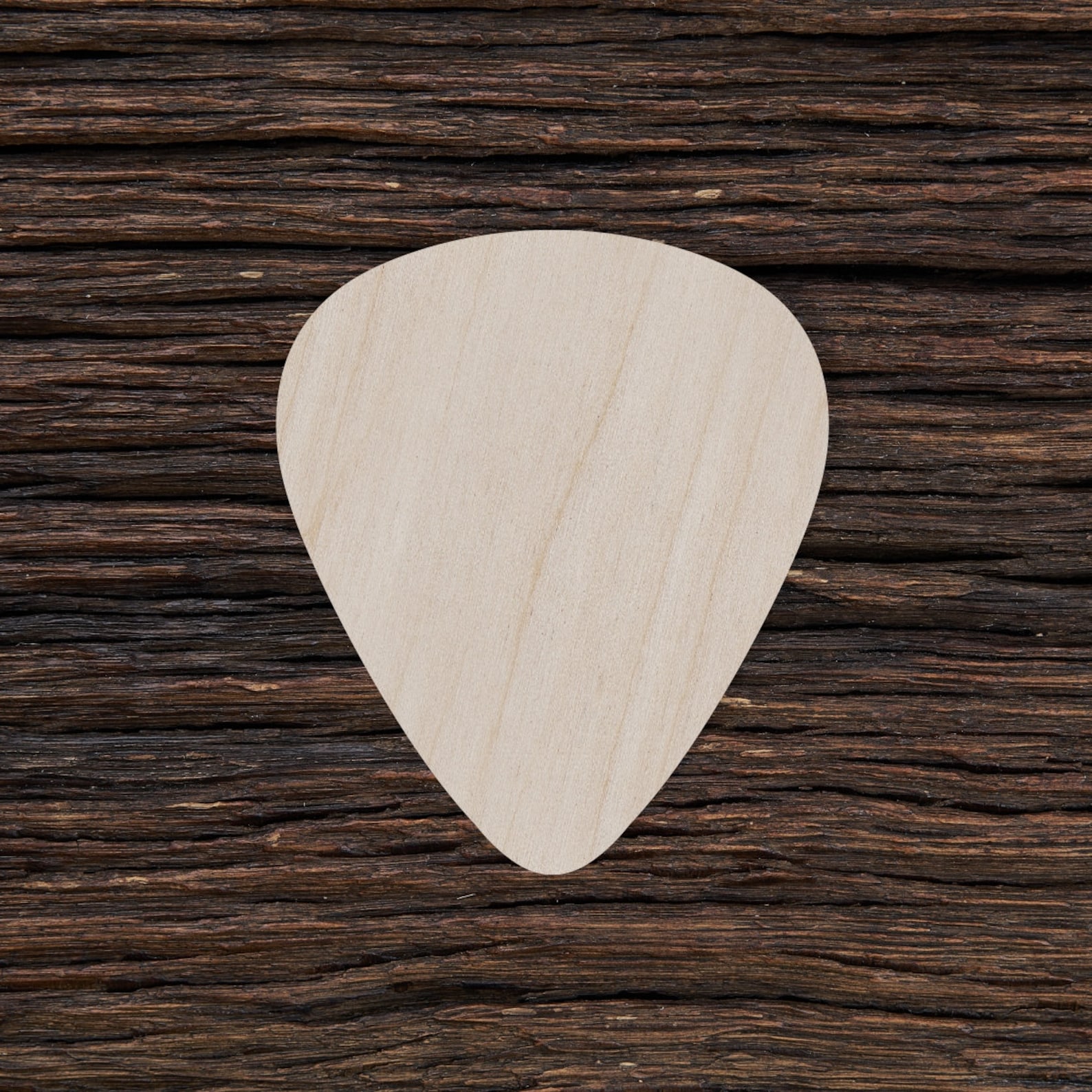 Wooden Guitar Pick for Crafts and Decorations Guitar Pick Etsy