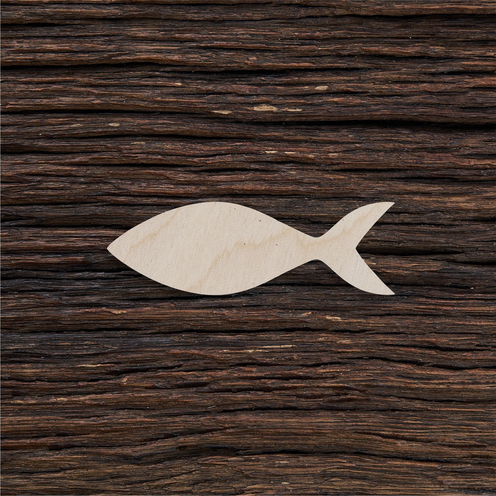 Wooden Fish Shape for Crafts and Decoration Laser Cut Fish Wood Fish Fish  Decor Fish Art -  Canada