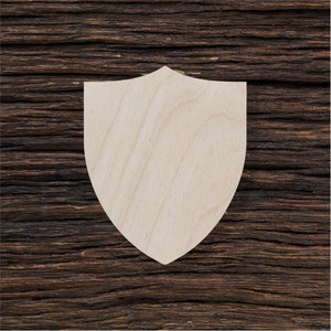 Scudo in legno per artigianato e decorazioni - Scudo medievale - Scudo vuoto - Scudo Larp - Scudo cavaliere - Scudo guerriero - Scudo eroe