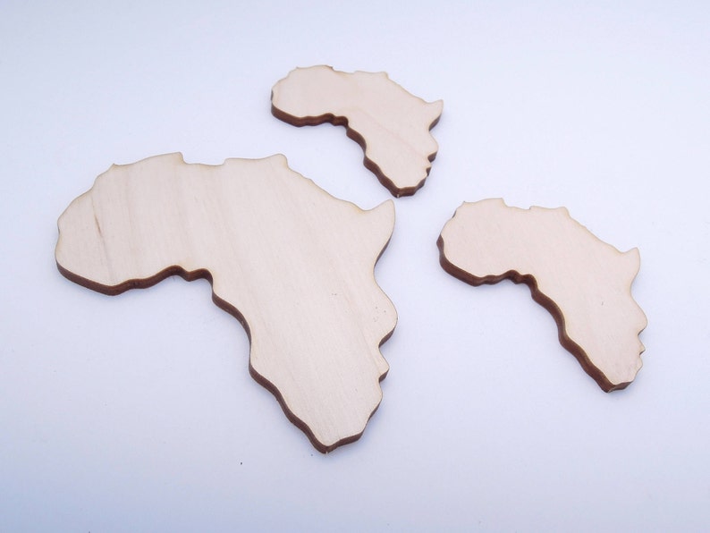 africa shape collage africa shape collage