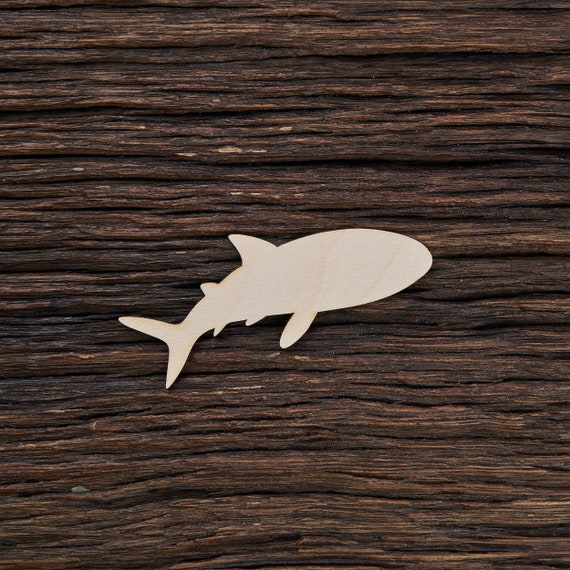 Wooden Whale Shark Shape For Crafts And Decoration Laser Cut Etsy