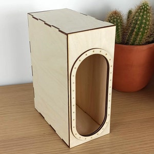 Wooden Book Nook Shape For Crafts And Decoration Laser Cut Book Nook Kit Shelf Insert Alley Nook Diy Book Nook UNASSEMBLED Nautical front