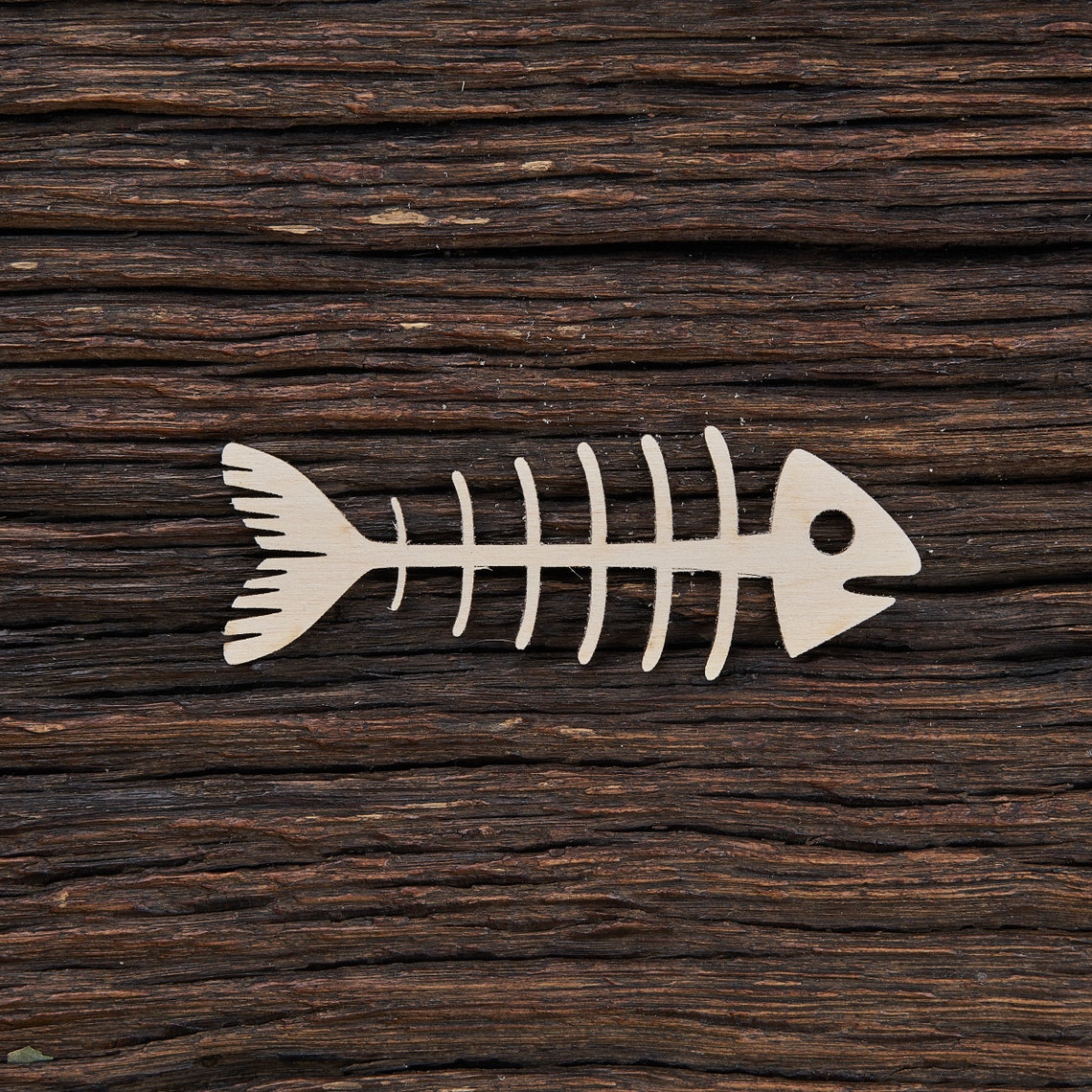 Wooden Fish Skeleton Shape for Crafts and Decoration Laser - Etsy