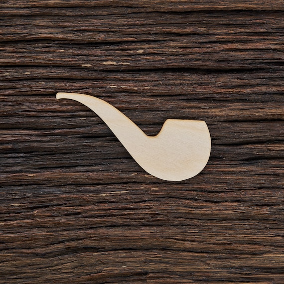 Wooden Smoking Pipe Shape for Crafts and Decoration - Laser Cut - Tobacco  Pipe Shape - Pipe Smoking Shape - Tobacco Pape Blank